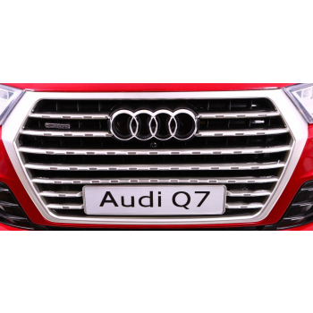 Audi Q7 Quattro S-Line na akumulator Lakier Czerwony SUV + Pilot